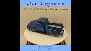 Custom-made 1956er Ford F100 in 1/64