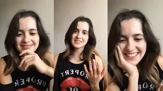 Laura Marano | Instagram Live Stream | 18 January 2019