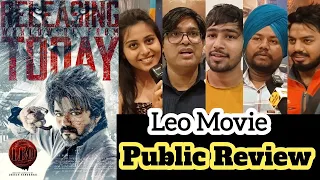 leo Public Review | Leo Movie Public Review | Leo Public Talk, Leo Public Reaction #leo