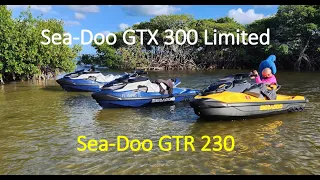 Sea-Doo GTX 300/GTR 230 Wave Jumping and Cruise