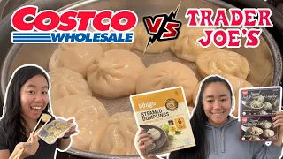 Costco vs Trader Joe's Steamed Dumplings? Better Tasting? Better Value?