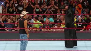 The Undertaker RETURNS on Raw to confront Shawn Michaels