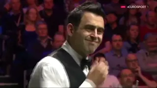 Ronnie O'Sullivan Cleverly Out Plays Matthew Stevens To Win Frame! UK Snooker Championship 2016.