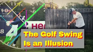 The Golf Swing is an Illusion.  [Why you CAN'T FORCE the positions of the pros.]