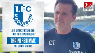 Trainerstimme: Christian Titz vor dem Heimspiel gegen Hannover 96