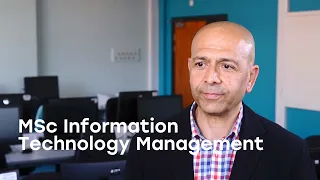 MSc Information Technology Management - course overview