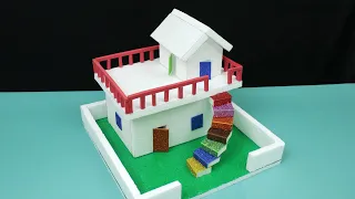 How to make a Thermocol house- School Project