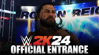 WWE 2K24 Roman Reigns Official Entrance