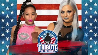 Bianca Belair vs Liv Morgan - WWE Tribute To Troops Full Match | wr3d Version | WWE Raw Highlights