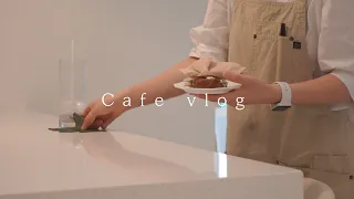 CAFE VLOG 👩🏻 Working solo at cafe from open to close