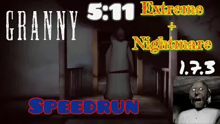 Granny - V 1.7.3, speedrun(5:11), extreme mode+nightmare