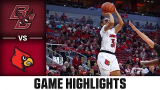 Boston College vs. Louisville Game Highlights | 2023-24 ACC Women’s Basketball