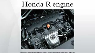 Honda R engine