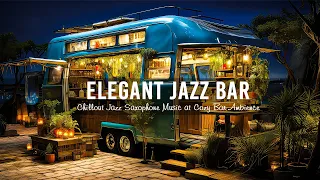 Relaxing Jazz Music in a Cozy Bar 🎷Saxophone Jazz Bar Experience