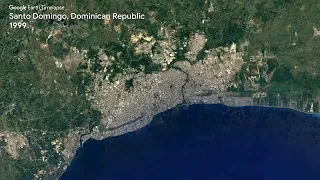 Santo Domingo, Dominican Republic - Earth Timelapse