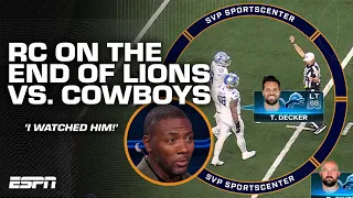 I WATCHED Taylor Decker try to talk to a ref! - Ryan Clark | SC with SVP