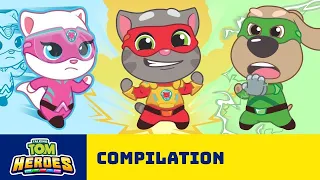 💪 Stronger Together 💪 Talking Tom Heroes Cartoon Compilation