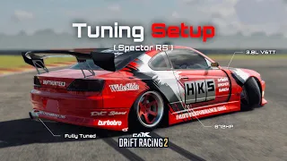 Spector RS ( Nissan Silvia S15 ) • TUNING SETUP 3.8L V6TT • CarX Drift Racing 2