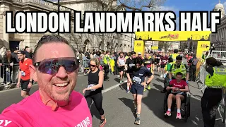 London Landmarks Half Marathon 2024: FORDY RUNS Race Vlog