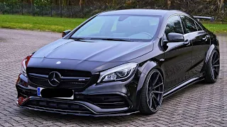 470HP Mercedes-AMG CLA45 with Custom PERFORMANCE EXHAUST LAUNCH CONTROL!