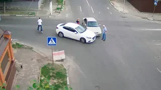 ДТП в Серпухове. Подставился на пустой дороге... 12 июля 2018г.