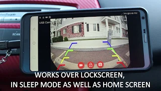 Android-Cam - Enable any backup camera/ rear-view camera to work with your Android phone seamlessly.