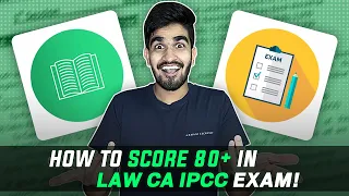 How to score 80+ in Theory Subjects in CA Exams | 80 marks in Law CA IPCC | How to present in exams