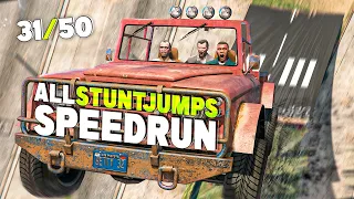 GTA V Stunt Jump Speedrun: Pushing the Limits of Insanity!