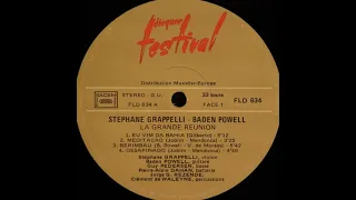 Stéphane Grappelli & Baden Powell "Eu vim da Bahia" 1975 Disques Festival