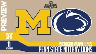 Penn State vs Michigan Preview & Model Prediction - College Football 2023