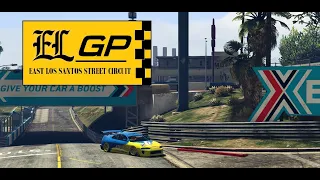 GTA V Motorsport - Realistic race tracks - EAST Los Santos STREET CIRCUIT