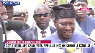 #Decision2023 | Governor Fintiri Applauds INEC On Credible Exercise