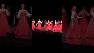 The Russian dance Berezka