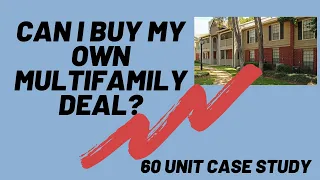 How to underwrite a 60 unit multifamily property (Excel Model - Scenario Analysis)