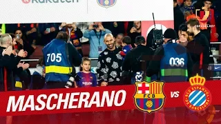 Homenaje a Mascherano en el Camp Nou
