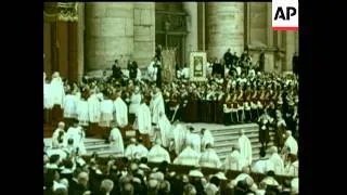 CORONATION OF POPE PAUL (IN COLOUR)