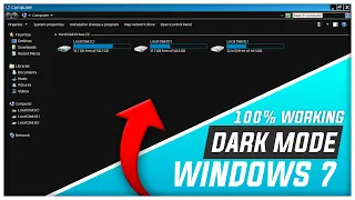 How to enable 'Dark Mode' in Windows 7 | How to install 'Dark Mode' Theme in Windows 7 | TechAger
