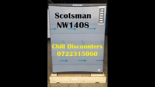 Scotsman NW1408 The Ice maker for Business (ideal for hotels, restaurants and ice business)