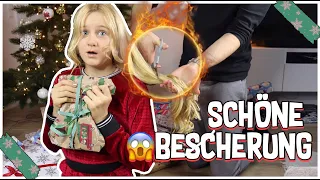 HAARE AB - SCHÖNE BESCHERUNG AN HEILIG ABEND ! MAVIELENDER 25| MaVie Noelle Family Vlogmas