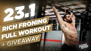 23.1 vs 14.4 Rich Froning CrossFit Open Workout GIVEAWAY