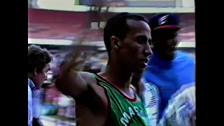 Said Aouita Men's 3000m World Record - Cologne 1989