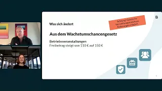 Wachstumschancengesetz und Sachbezugswerte 2024