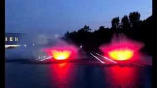 Светомузыкальный фонтан в Виннице / Light and music fountain in Vinnitsa