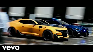 Linkin Park What I've Done -  (Norda Remix) Bumblebee VS  Barricade in Transformers 5 Full HD