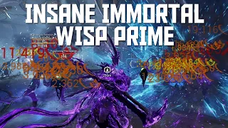 IMMORTAL WISP PRIME BUILD | STEEL PATH | WARFRAME 2024