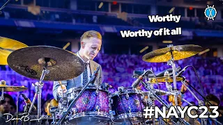 "Worthy" into "Worthy of it All" Drum Cover // #NAYC23