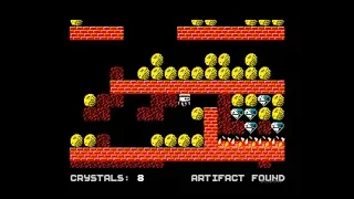 Automated Cave Explorer Walkthrough, ZX Spectrum