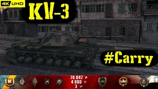 World of Tanks KV-3 Replay - 6 Kills 4.7K DMG(Patch 1.6.1)