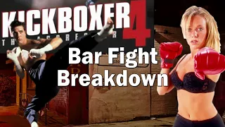 Reacting to the bar fight in Kickboxer 4: The Aggressor / So Bad It's Good?