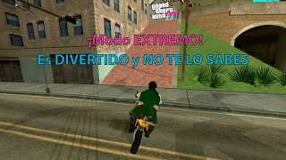 GTA SA - Modo EXTREMO de pasar la misión del Tren | NADIE SE LO SABE | GTA 6